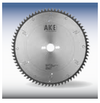 TC Tipped Negative Rake Aluminium Cutting Saw Blade - 250mm z=80 negative rake, triple chip